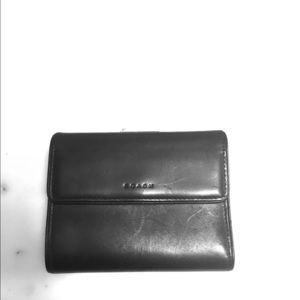 Coach wallet in black